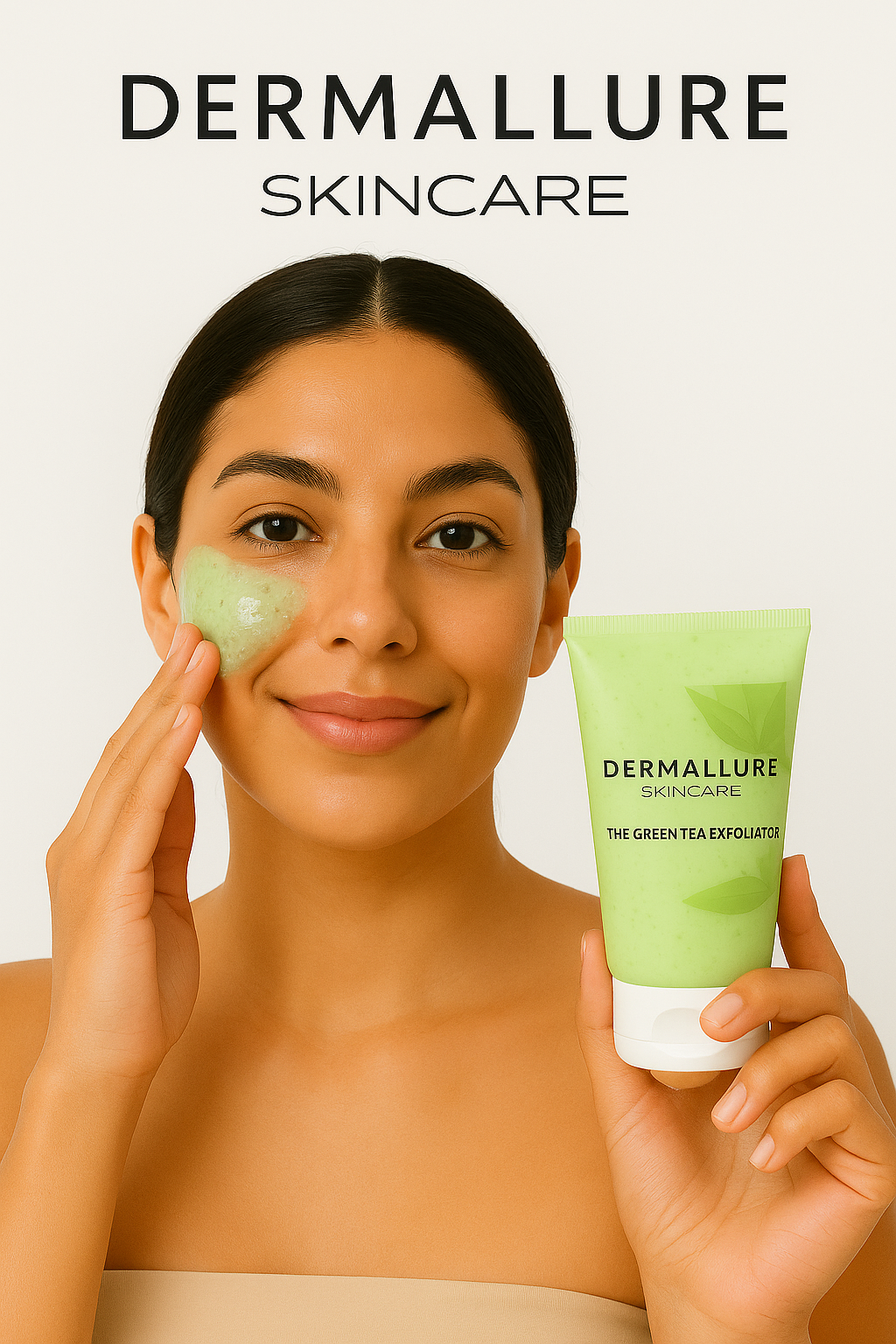 Groene thee scrub-exfoliator | 100ml