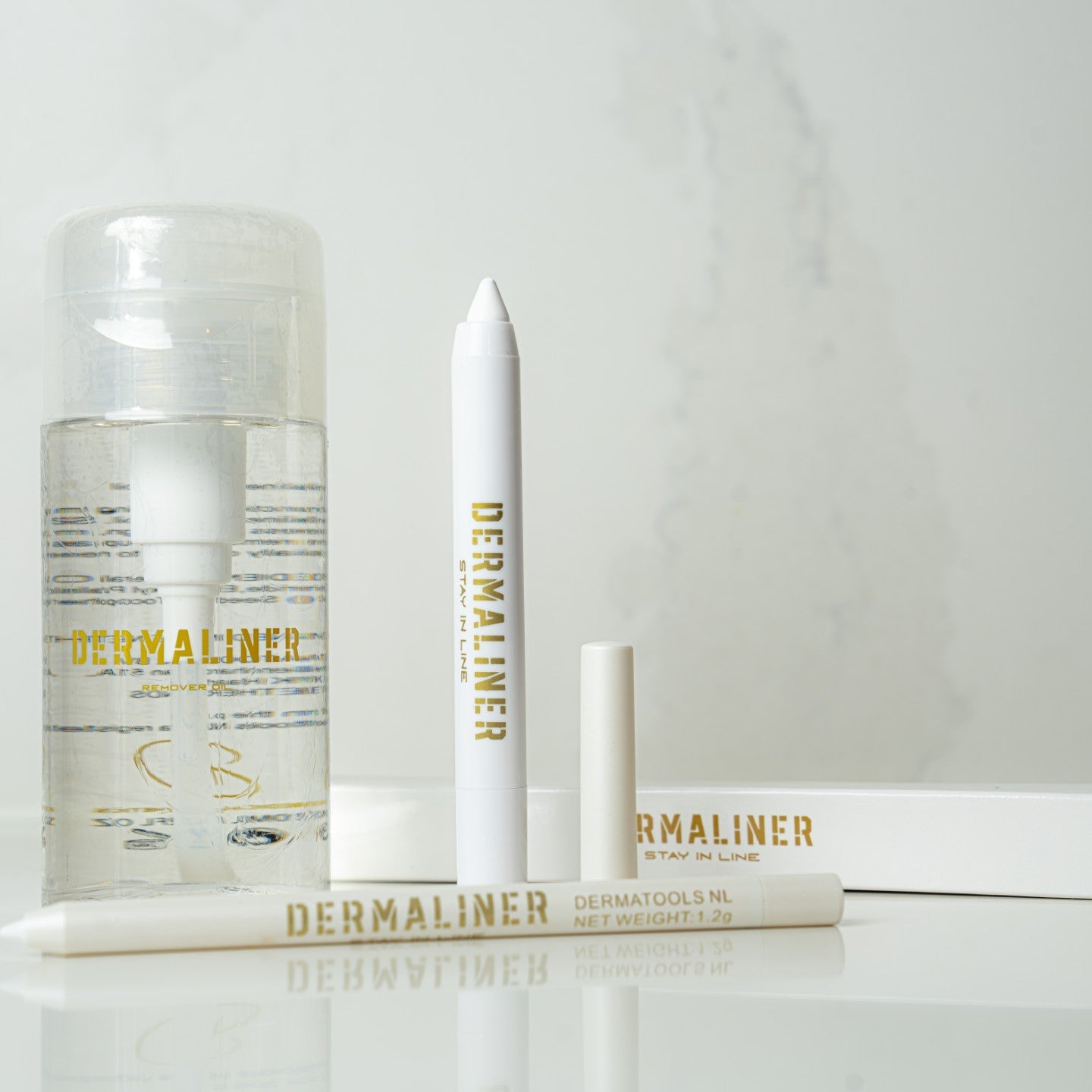 Dermaliner® witte huidmarkers Bundel